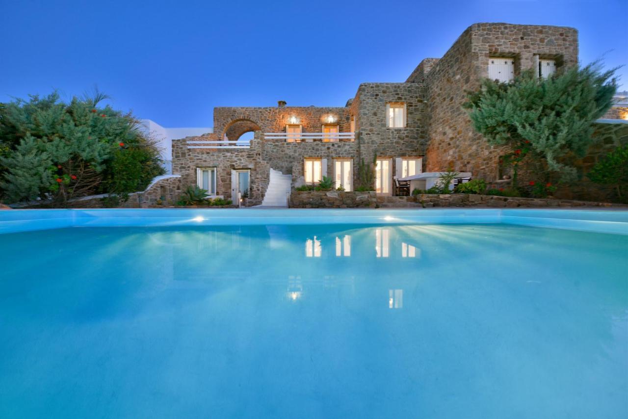 Mykonos Dream Villas Ftelia  Buitenkant foto
