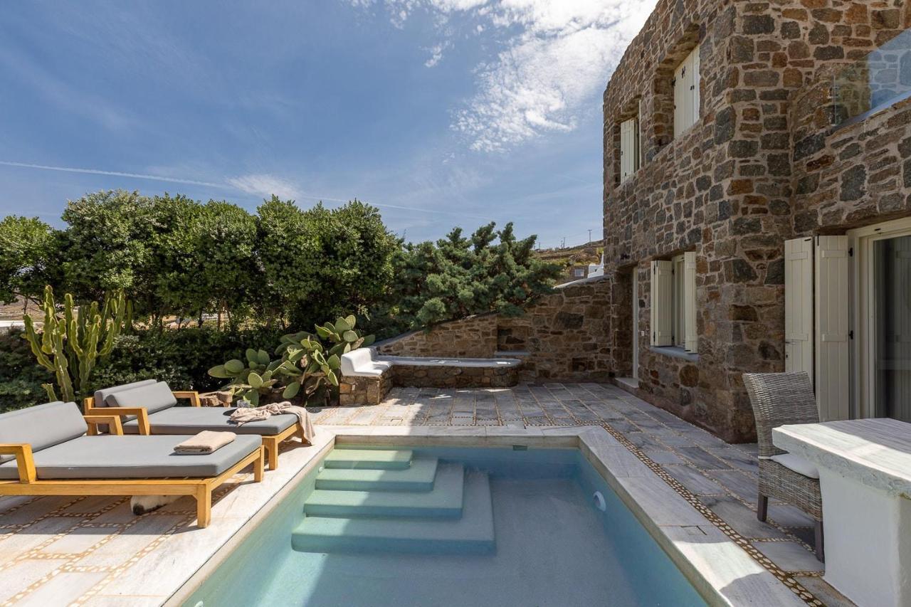 Mykonos Dream Villas Ftelia  Buitenkant foto