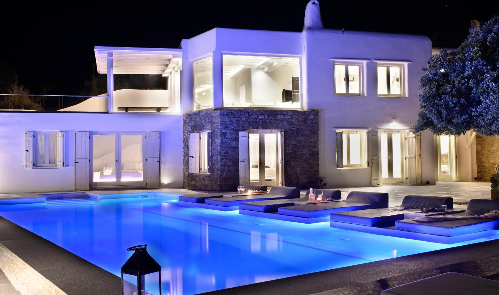 Mykonos Dream Villas Ftelia  Buitenkant foto