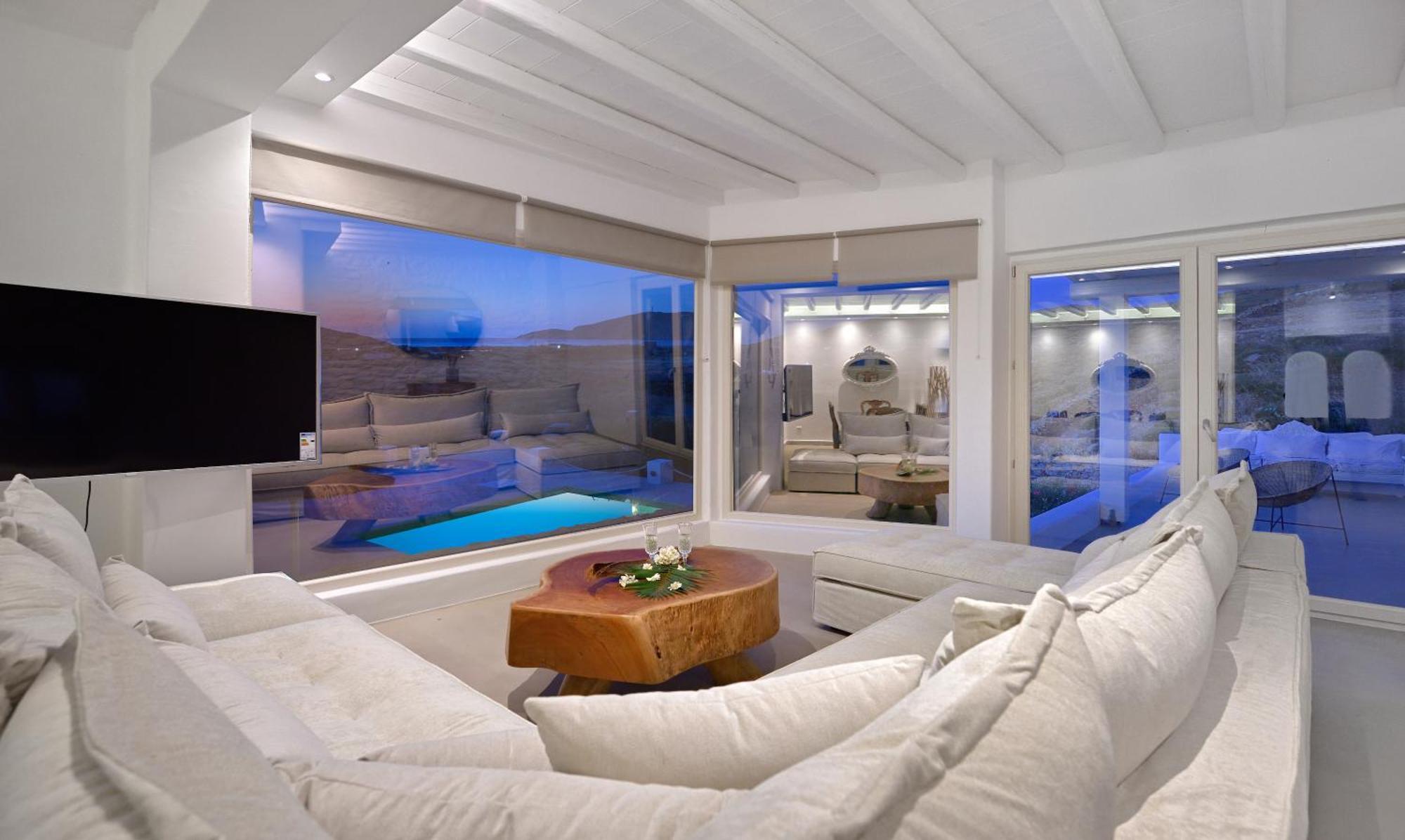 Mykonos Dream Villas Ftelia  Buitenkant foto