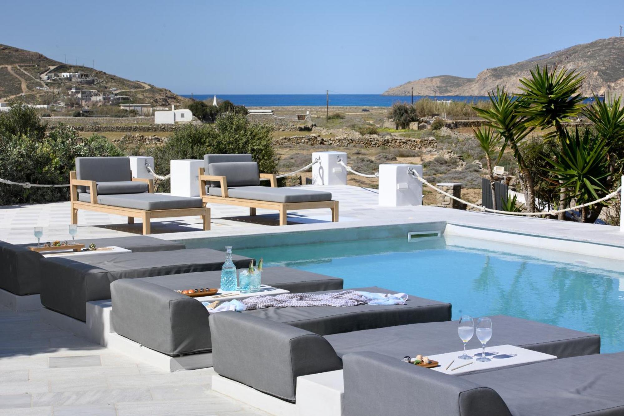 Mykonos Dream Villas Ftelia  Buitenkant foto