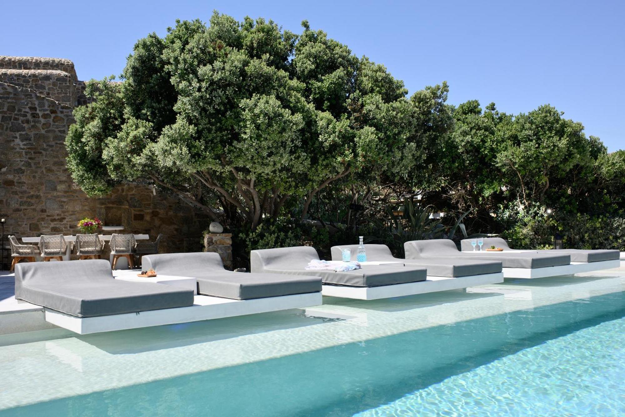 Mykonos Dream Villas Ftelia  Buitenkant foto