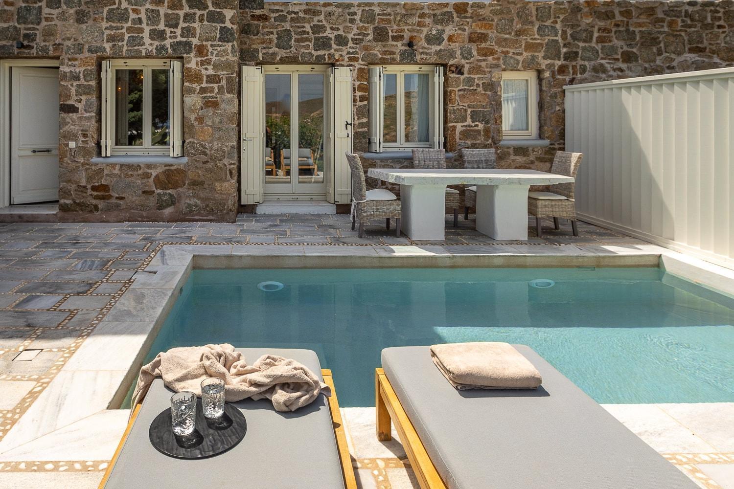 Mykonos Dream Villas Ftelia  Buitenkant foto