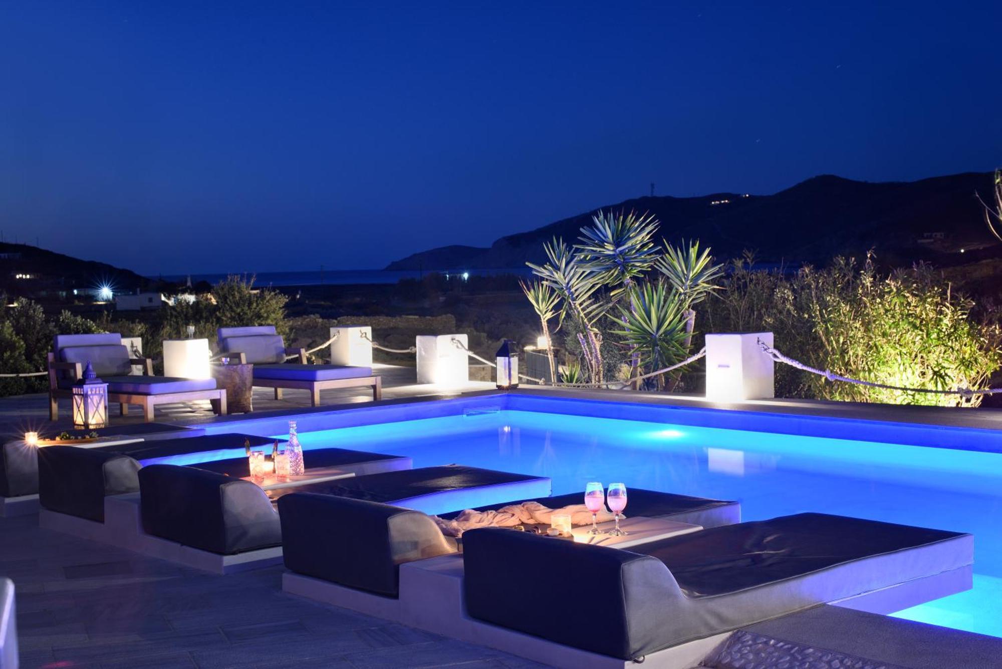 Mykonos Dream Villas Ftelia  Buitenkant foto