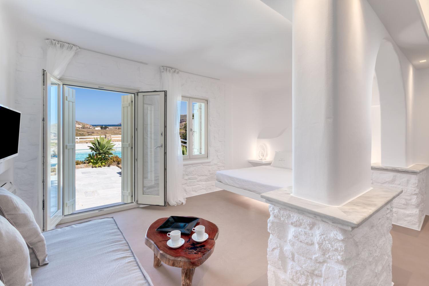 Mykonos Dream Villas Ftelia  Buitenkant foto