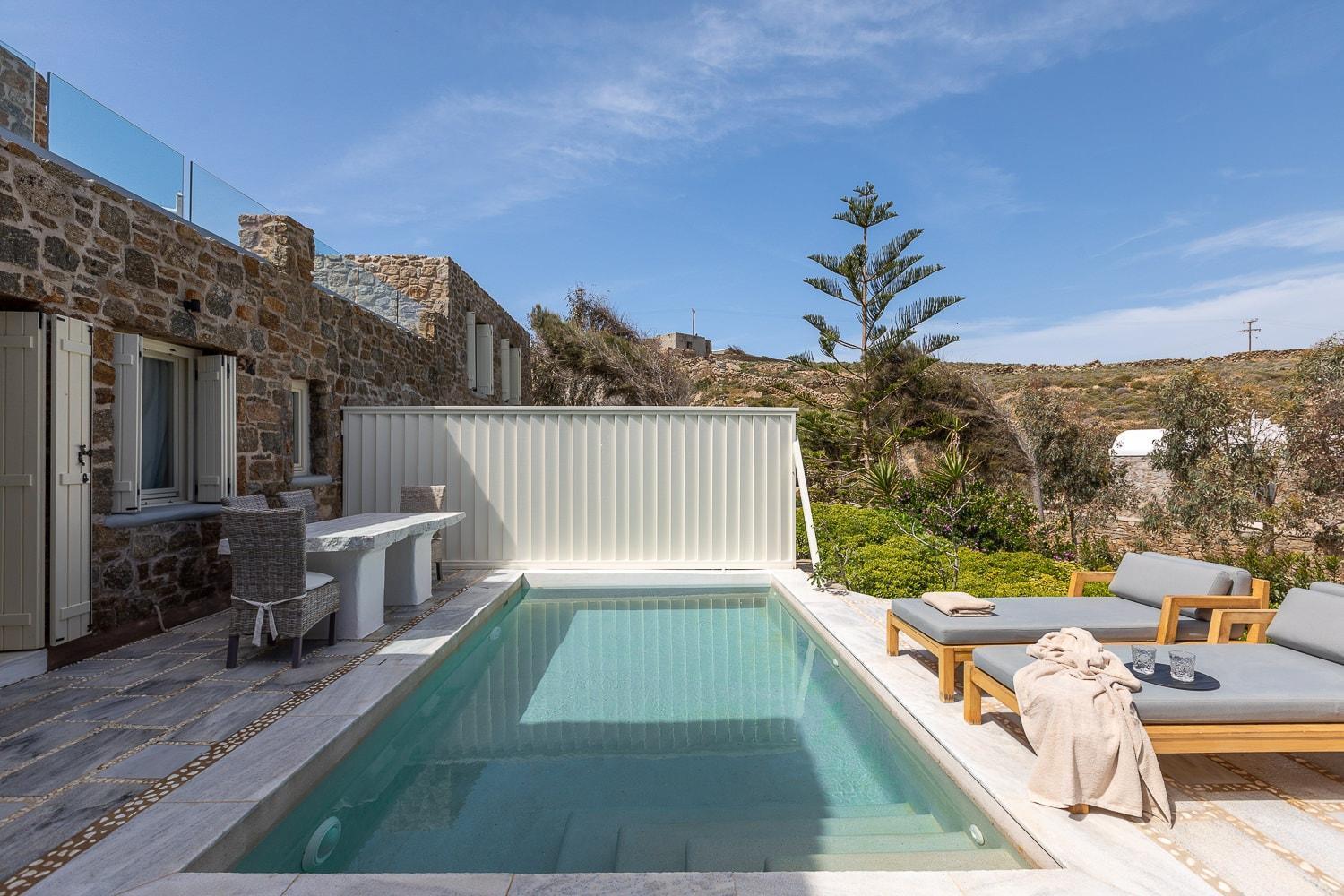 Mykonos Dream Villas Ftelia  Kamer foto